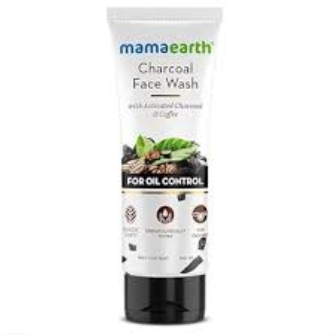 MAMAEARTH CHARCOAL FACE WASH 100ML